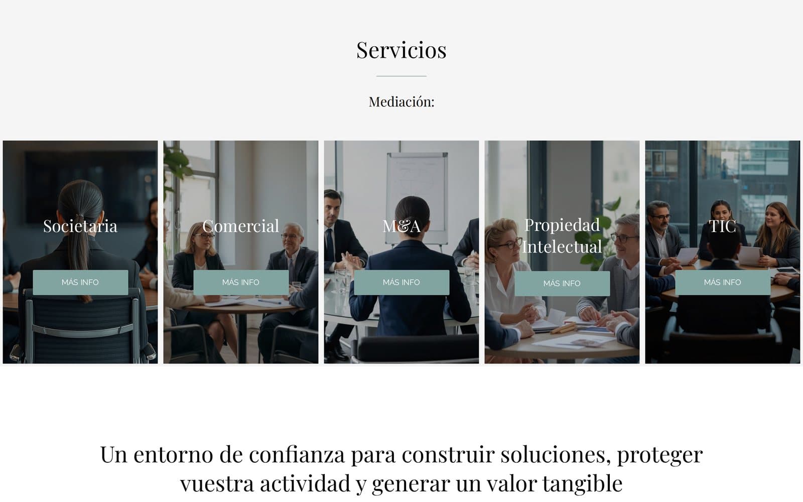 Detalle 2 de la web de Distrito Mediación